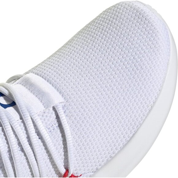 ⚡Adidas Mens White/Better Scarlet/Lucid Blue Imported Rubber Lite Pull-On Shoes - Picture 6 of 8